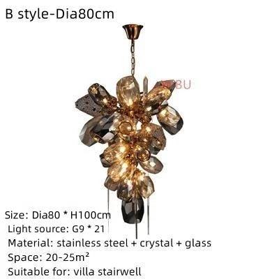 Luminaire Élégant en Cristal - Design Luxe IL582347-ILLUMEEN.COM
