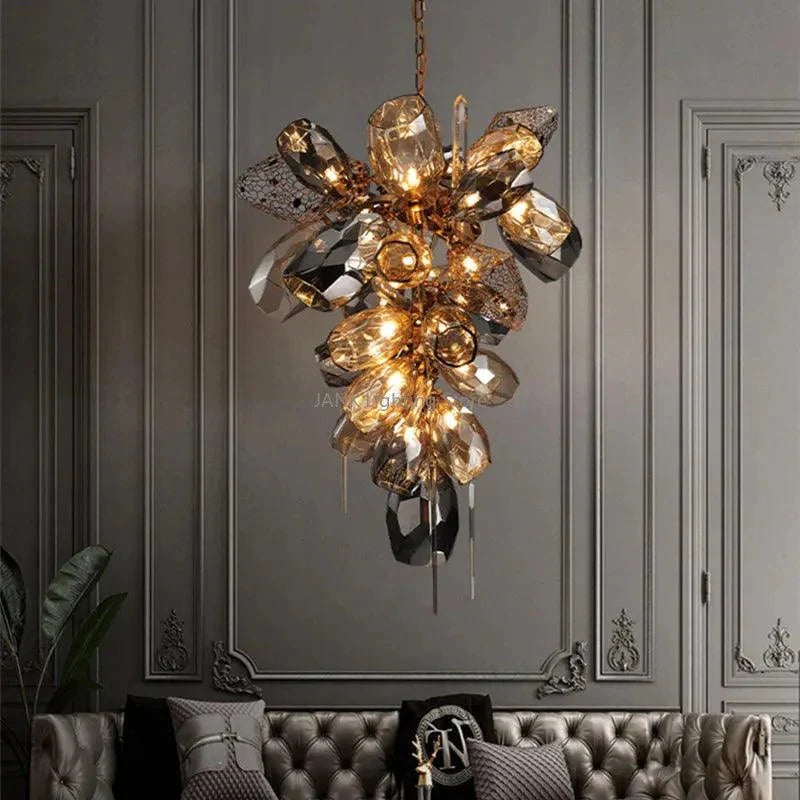 Luminaire Élégant en Cristal - Design Luxe IL582347-ILLUMEEN.COM