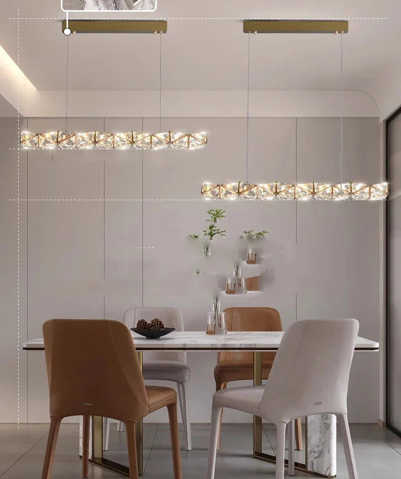 Luminaire Élégant en Cristal Design Moderne IL582493-ILLUMEEN.COM
