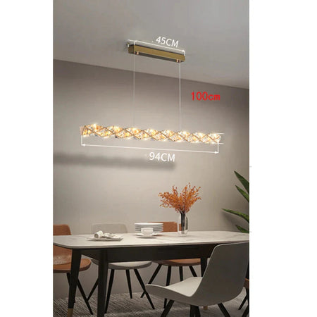 Luminaire Élégant en Cristal Design Moderne IL582493-ILLUMEEN.COM