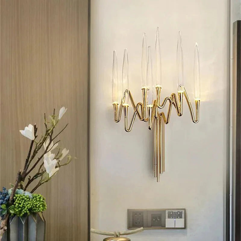 Luminaire Élégant en Cristal et Fer IL569483-ILLUMEEN.COM