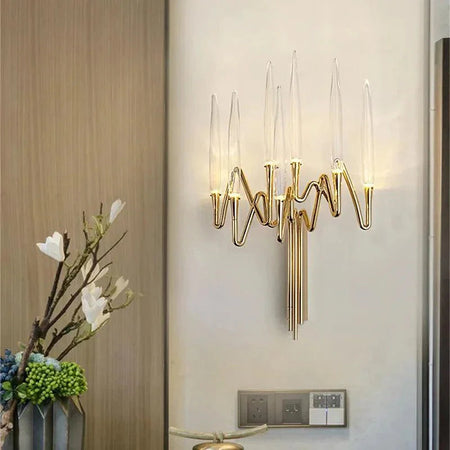 Luminaire Élégant en Cristal et Fer IL569483-ILLUMEEN.COM