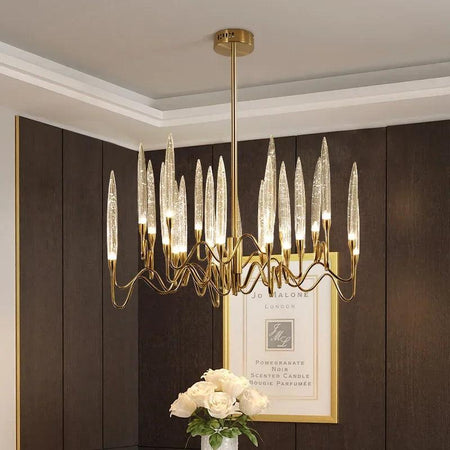 Luminaire Élégant en Cristal et Fer IL569483-ILLUMEEN.COM