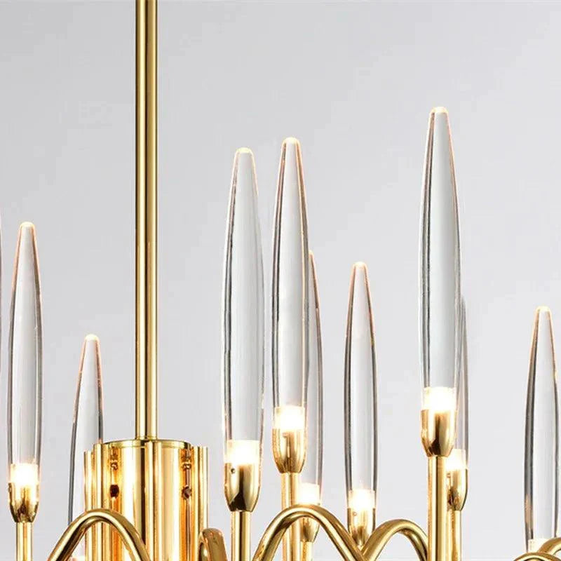 Luminaire Élégant en Cristal et Fer IL569483-ILLUMEEN.COM