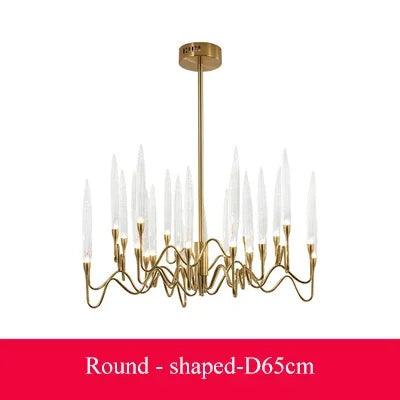 Luminaire Élégant en Cristal et Fer IL569483-ILLUMEEN.COM