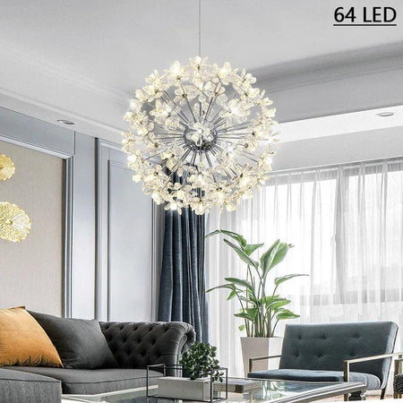 Luminaire Élégant en Cristal et Fer, IL582049-ILLUMEEN.COM