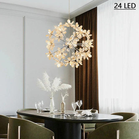 Luminaire Élégant en Cristal et Fer, IL582049-ILLUMEEN.COM