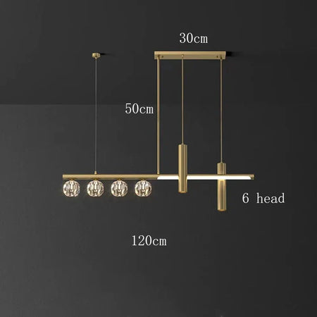 Luminaire Élégant en Cristal et Ferronnerie IL482736-ILLUMEEN.COM