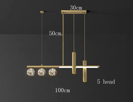 Luminaire Élégant en Cristal et Ferronnerie IL482736-ILLUMEEN.COM