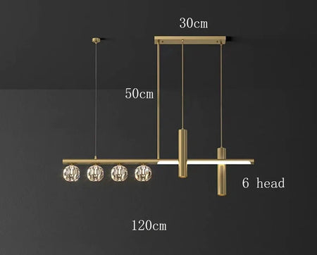 Luminaire Élégant en Cristal et Ferronnerie IL482736-ILLUMEEN.COM