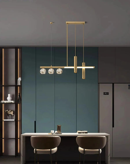 Luminaire Élégant en Cristal et Ferronnerie IL482736-ILLUMEEN.COM