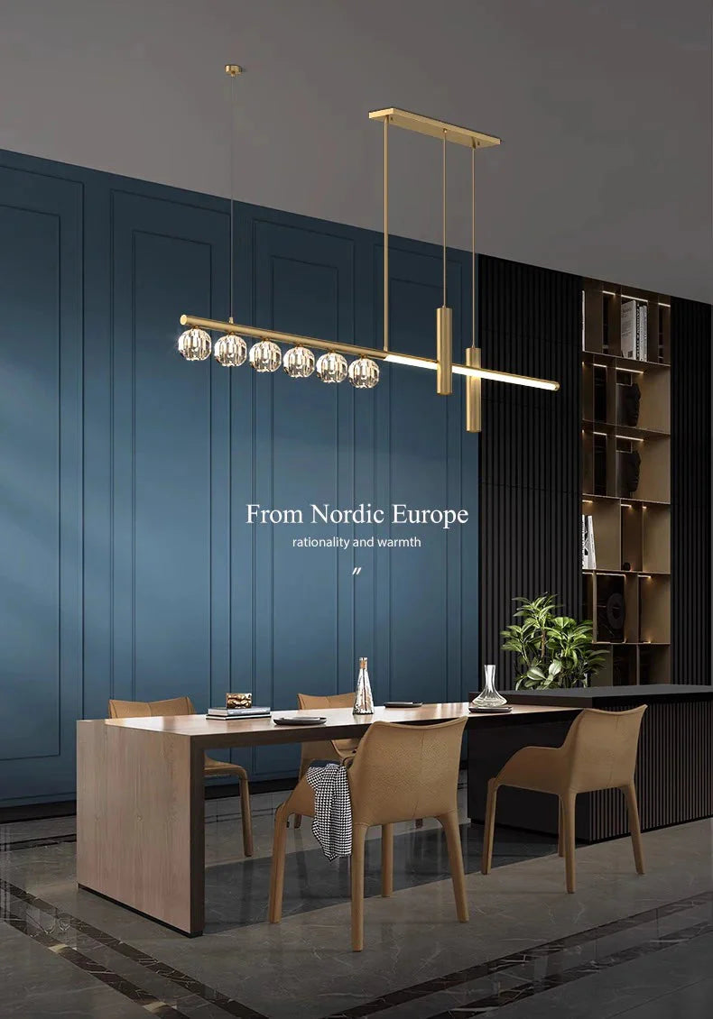 Luminaire Élégant en Cristal et Ferronnerie IL482736-ILLUMEEN.COM