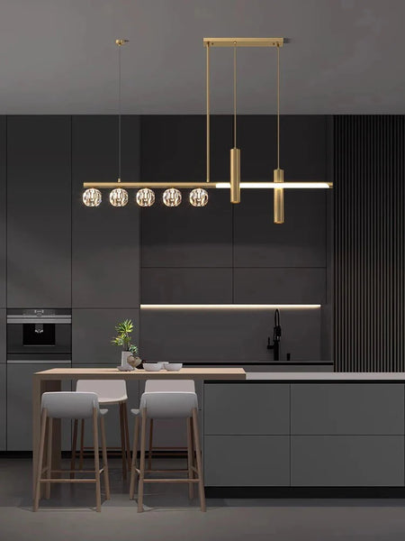 Luminaire Élégant en Cristal et Ferronnerie IL482736-ILLUMEEN.COM