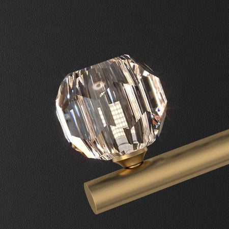 Luminaire Élégant en Cristal et Ferronnerie IL482736-ILLUMEEN.COM
