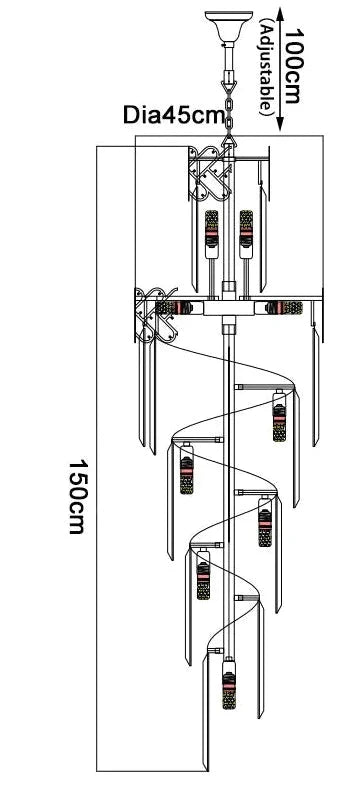 Luminaire Élégant en Cristal IL472915-ILLUMEEN.COM