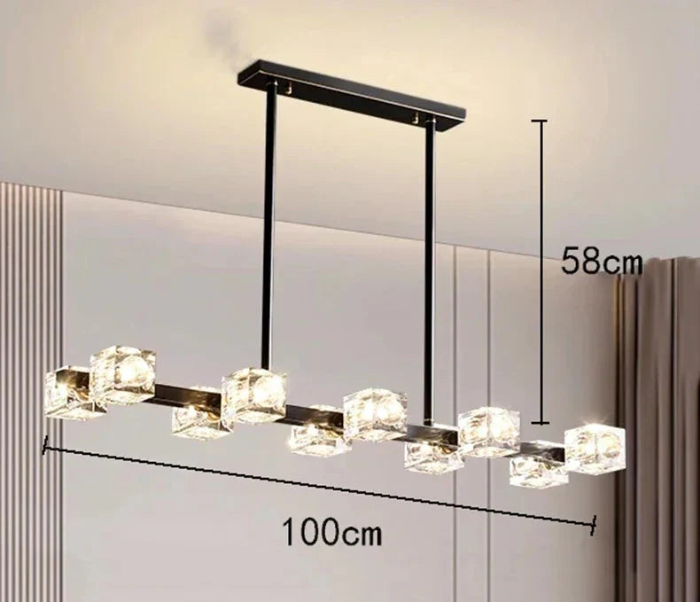 Luminaire Élégant en Cristal Moderniste IL583742-ILLUMEEN.COM