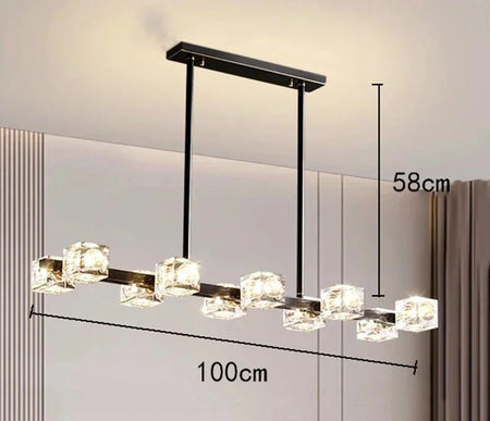 Luminaire Élégant en Cristal Moderniste IL583742-ILLUMEEN.COM
