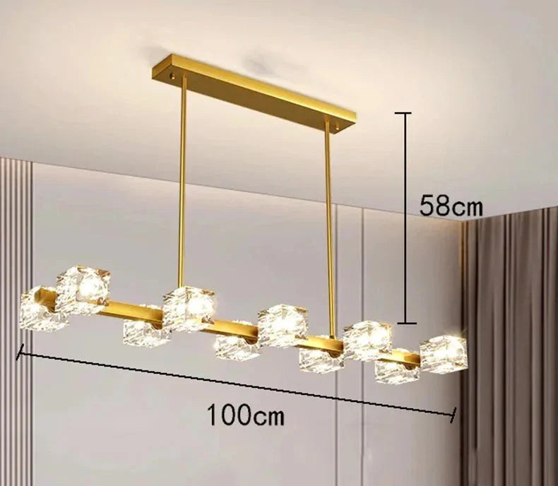 Luminaire Élégant en Cristal Moderniste IL583742-ILLUMEEN.COM