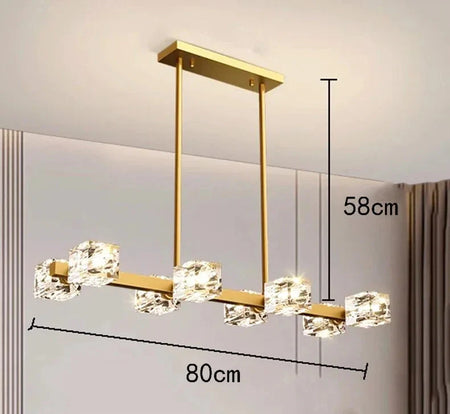 Luminaire Élégant en Cristal Moderniste IL583742-ILLUMEEN.COM