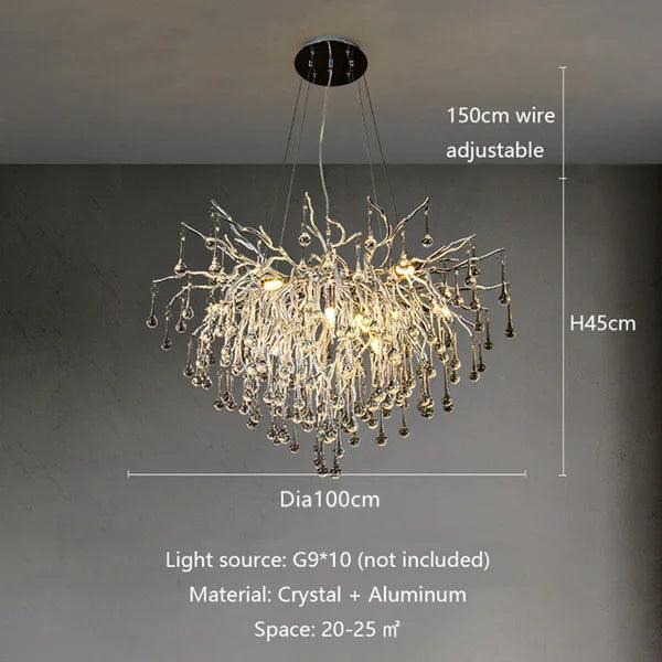 Luminaire Élégant en Cristal Postmoderne IL295731-ILLUMEEN.COM