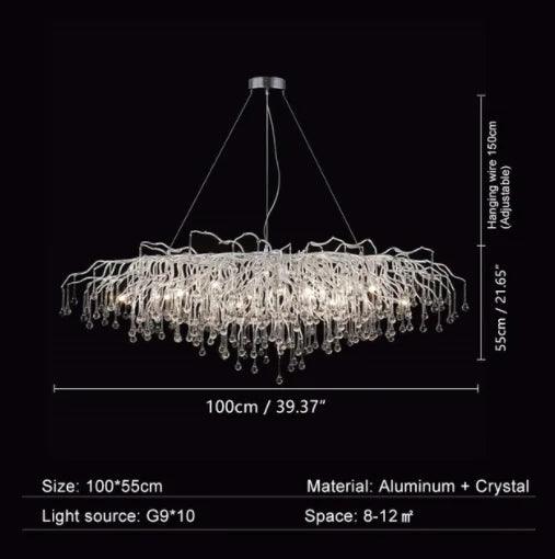 Luminaire Élégant en Cristal Postmoderne IL295731-ILLUMEEN.COM
