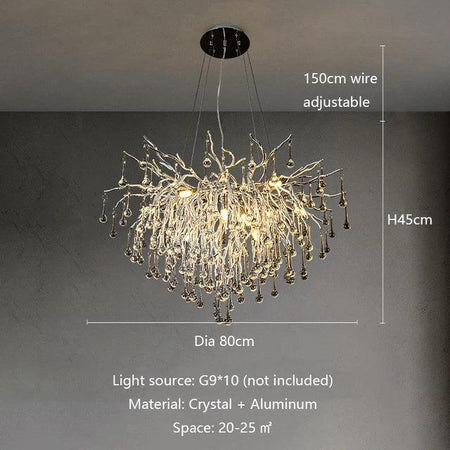 Luminaire Élégant en Cristal Postmoderne IL295731-ILLUMEEN.COM