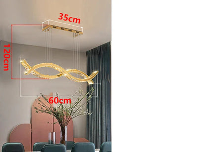 Luminaire Élégant en Cristal pour Salon et Salle à Manger IL527964-ILLUMEEN.COM