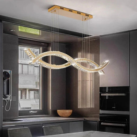 Luminaire Élégant en Cristal pour Salon et Salle à Manger IL527964-ILLUMEEN.COM