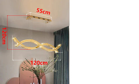 Luminaire Élégant en Cristal pour Salon et Salle à Manger IL527964-ILLUMEEN.COM