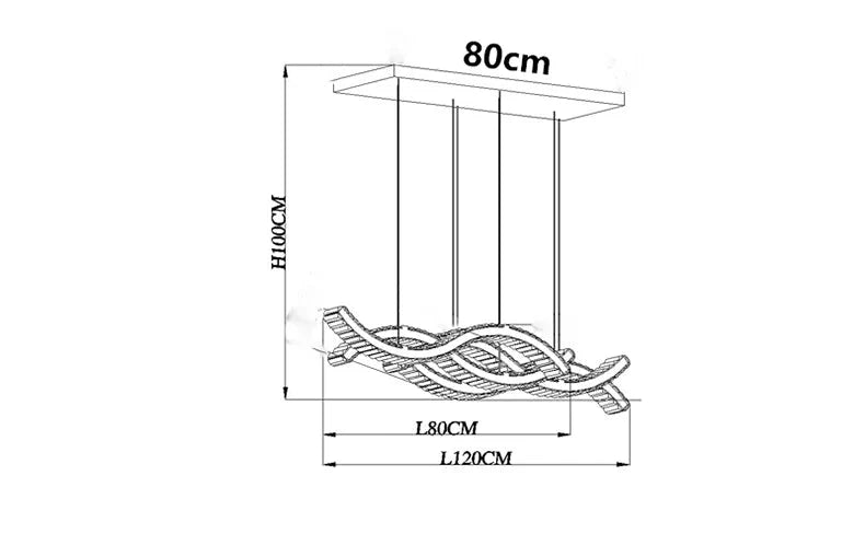 Luminaire Élégant en Cristal pour Salon et Salle à Manger IL527964-ILLUMEEN.COM
