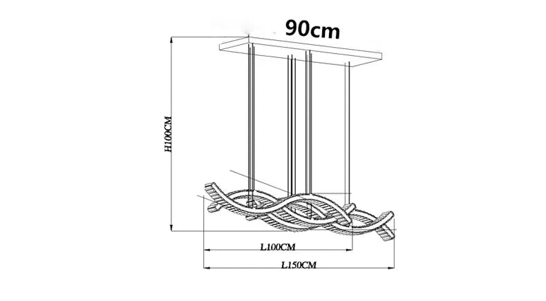 Luminaire Élégant en Cristal pour Salon et Salle à Manger IL527964-ILLUMEEN.COM