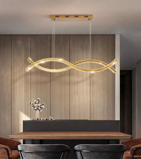 Luminaire Élégant en Cristal pour Salon et Salle à Manger IL527964-ILLUMEEN.COM