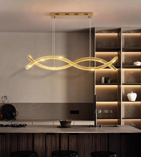 Luminaire Élégant en Cristal pour Salon et Salle à Manger IL527964-ILLUMEEN.COM