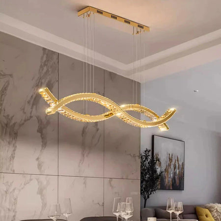 Luminaire Élégant en Cristal pour Salon et Salle à Manger IL527964-ILLUMEEN.COM