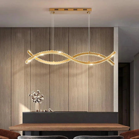 Luminaire Élégant en Cristal pour Salon et Salle à Manger IL527964-ILLUMEEN.COM