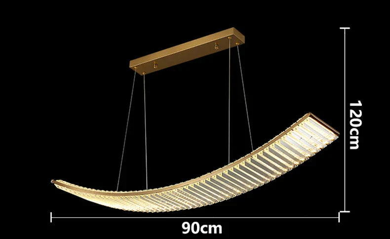 Luminaire Élégant en Crystal pour Salon IL457291-ILLUMEEN.COM