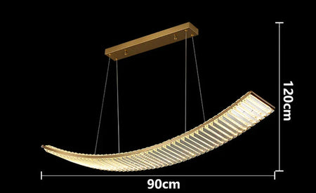Luminaire Élégant en Crystal pour Salon IL457291-ILLUMEEN.COM