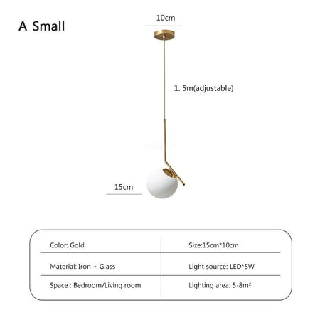 Luminaire Élégant en Cuivre avec Verre et LED Tricolore IL274586-ILLUMEEN.COM