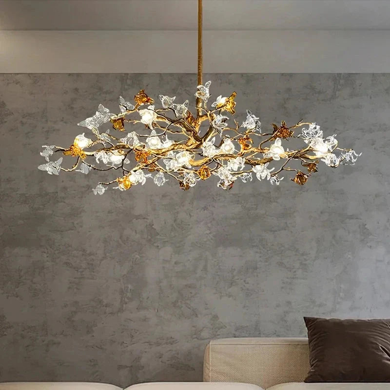 Luminaire Élégant en Cuivre Inspiré des Branches IL491236-ILLUMEEN.COM