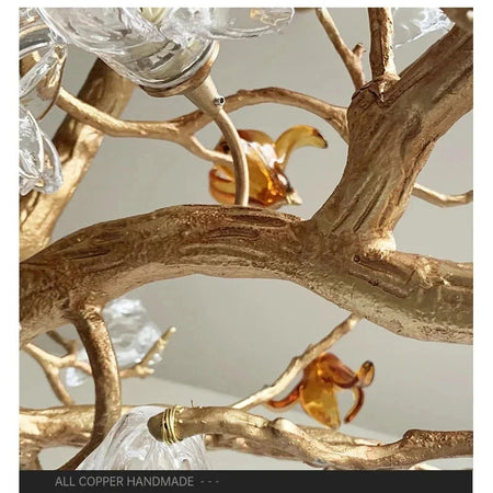 Luminaire Élégant en Cuivre Inspiré des Branches IL491236-ILLUMEEN.COM