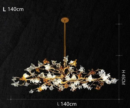Luminaire Élégant en Cuivre Inspiré des Branches IL491236-ILLUMEEN.COM