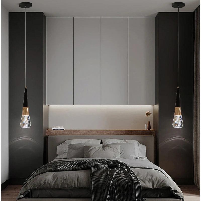 Luminaire Élégant en Diamant Or et Noir IL527391-ILLUMEEN.COM