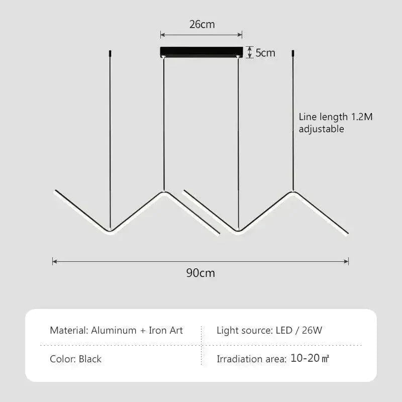 Luminaire Élégant en Fer – Design Moderne et Chic IL583920-ILLUMEEN.COM