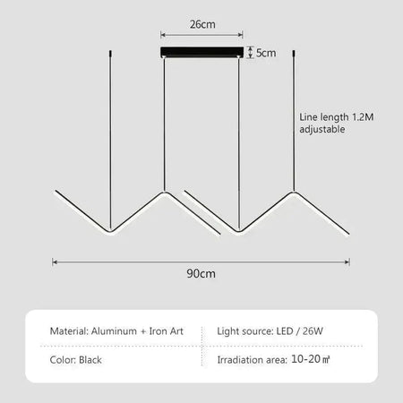 Luminaire Élégant en Fer – Design Moderne et Chic IL583920-ILLUMEEN.COM