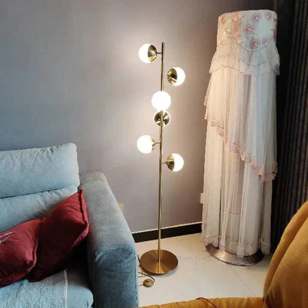 Luminaire Élégant en Fer Doré et Bulles Nordiques IL582749-ILLUMEEN.COM