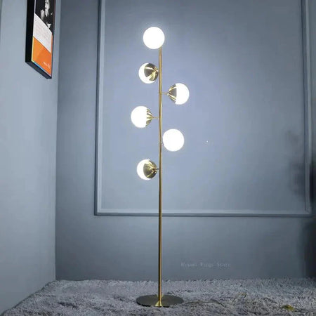 Luminaire Élégant en Fer Doré et Bulles Nordiques IL582749-ILLUMEEN.COM