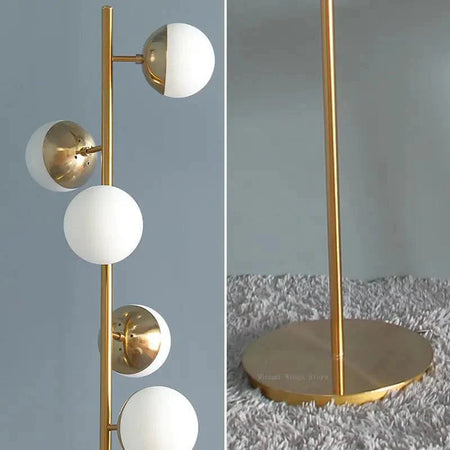 Luminaire Élégant en Fer Doré et Bulles Nordiques IL582749-ILLUMEEN.COM