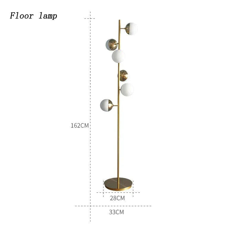 Luminaire Élégant en Fer Doré et Bulles Nordiques IL582749-ILLUMEEN.COM