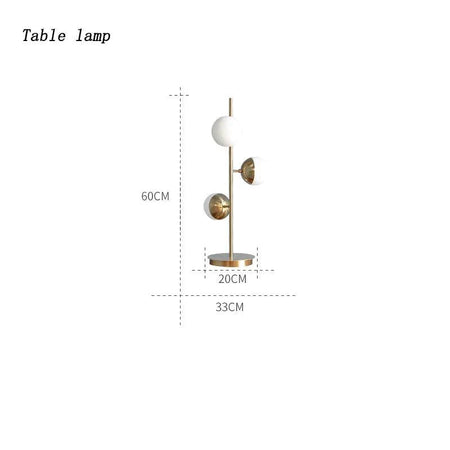Luminaire Élégant en Fer Doré et Bulles Nordiques IL582749-ILLUMEEN.COM