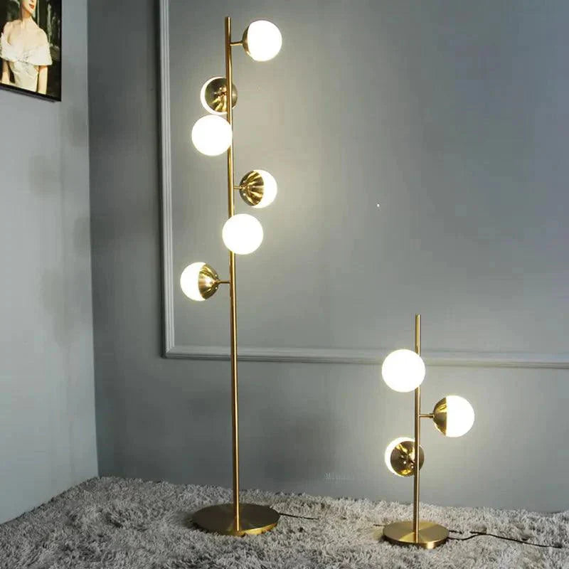 Luminaire Élégant en Fer Doré et Bulles Nordiques IL582749-ILLUMEEN.COM